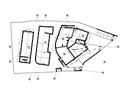 Seven Residence Complex-first - second level plan