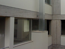 Three Residence Building-east elevation