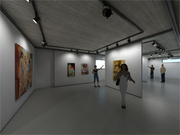 Melanithros – Black Box-exhibition space