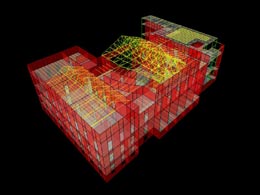 National Theatre-structural analysis model