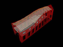 Multiple Purpose Building-building2: structural analysis model