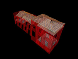 Multiple Purpose Building-building3: structural analysis model