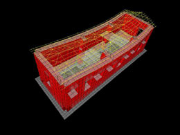 House at Ikaria-structural analysis model