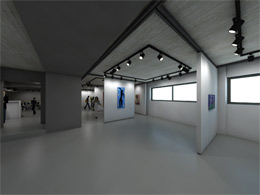 Melanithros – Black Box-exhibition space